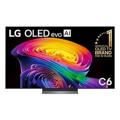 TV LG 65-inch Oled evo OLED65C6PSA (webOS 26, Tấm nền: OLED evo,Bộ xử lý α11 AI Processor 4K Gen3 ,Dolby Atmos, 120/165Hz, loa 40W(3 loa)α9 AI Sound Pro (,Bluetooth 5.3,,2026