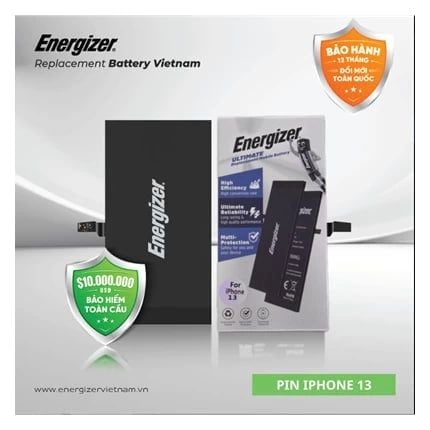 Pin Energizer iPhone 13 – ECA133227P Chính Hãng