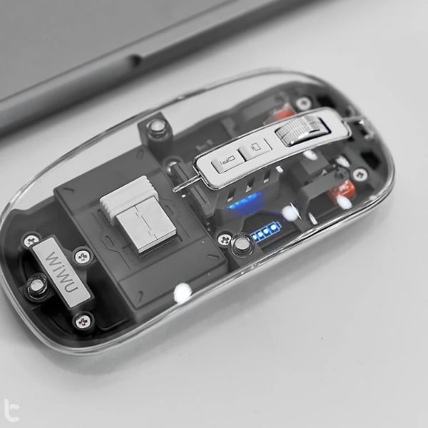 Chuột wiwu wm105 wireless + bluetooth mỏng nhẹ