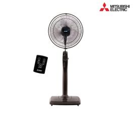 Quạt cây Mitsubishi LV16-RBCY-BW, 47W, có khiển, 122-138cm, màu nâu