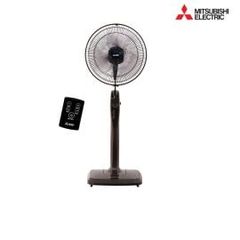 Quạt cây Mitsubishi LV16-RBCY-BW, 47W, có khiển, 122-138cm, màu nâu