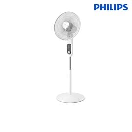Quạt cây Philips CX1220/00 45W - Màu trắng - 6 cánh; Đường kính 450mm; 3 mức gió; Hẹn giờ; Tự động xoay và nghiêng; điều khiển nút bấm; 38-43 dB(A)