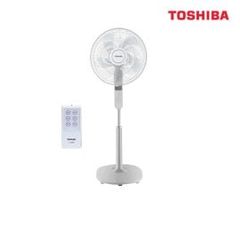 Quạt cây Toshiba F-LSA20 - Màu trắng - 60W, 5 cánh 40cm; 3 tốc độ; Hẹn giờ; Khiển từ xa;