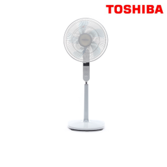 Quạt cây Toshiba F-LSA20 - Màu xám - 60W, 5 cánh 40cm; 3 tốc độ; Hẹn giờ; Khiển từ xa;