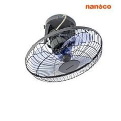 Quạt đảo trần Nanoco NOF1651RC-GR, 47W, 40cm, 3 cấp độ gió, remote