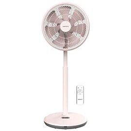 Quạt đứng Nanoco NEF1499P, động cơ BLDC, 30W, 12 cấp độ gió, màu hồng