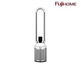 Quạt không cánh tích hợp lọc không khí Ion Fujihome BF308DC-HEPA, động cơ DC, 35W, 24 mức gió, có remote
