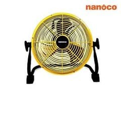 Quạt sạc tích điện sàn Nanoco NRF1640L, 29W, 12000 mAh, cánh nhôm 40 cm, màu vàng