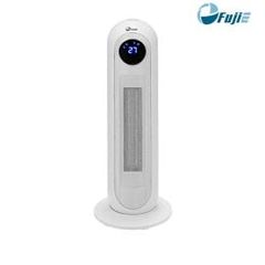 Quạt sưởi gốm Ceramic để sàn FujiE CH-2300, 1200W/2200W, 15-20m2, 3 chế độ, màn hình LCD, 23x23x61 cm
