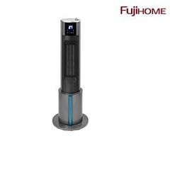 Quạt sưởi gốm Ceramic kết hợp tạo ẩm Fujihome FH6000, 2200W,3 mức công suất sưởi , tích hợp 2in1 vừa sưởi vừa phun sương, 10-20m2, điều khiển từ xa