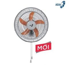 Quạt treo ASIAVINA Turbo One VY617790, 5 cánh, 40cm, 55W, cánh cam
