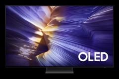 TV Samsung 77-inch S90F - OLED 4K, AI NQ4 3.0 - 128 mạng thần kinh mô phỏng, 144Hz, Color Booster Pro, Dolby Atmos, Active Voice Amplifier Pro, Adaptive Sound Pro, Q-symphony - 2025