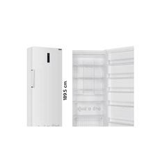 Tủ đông đứng Sanden 700L SFN-0700 ( không đóng tuyết, kiểu dáng hiện đại trang nhã, gas làm lạnh R600, hiển thị nhiệt độ. màu trắng)