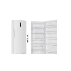Tủ đông đứng Sanden 700L SFN-0700 ( không đóng tuyết, kiểu dáng hiện đại trang nhã, gas làm lạnh R600, hiển thị nhiệt độ. màu trắng)