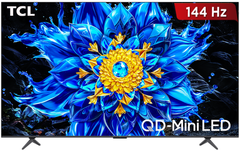 TV TCL 55-inch QD Mini LED 4K 55P8LS HVA Panel 144 Hz - Google TV; Bộ xử lý AiPQ Pro,93% DCI-P3 Ultra-wide Color Gamut; Bộ xử lý AiPQ, Loa ONKYO 2.1(50-60W) Hi-Fi System, AiPQ Pro Processor, Slim & Unibody, 1600 nits