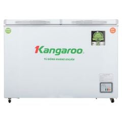 Tủ đông mát Kangaroo 252L KGFZ400IC2 ̣- Inverter; Kháng khuẩn; 2 ngăn 2 cánh, dàn đồng, công nghệ Nano kháng khuẩn, có bánh xe và giỏ đựng; 1155*627*859