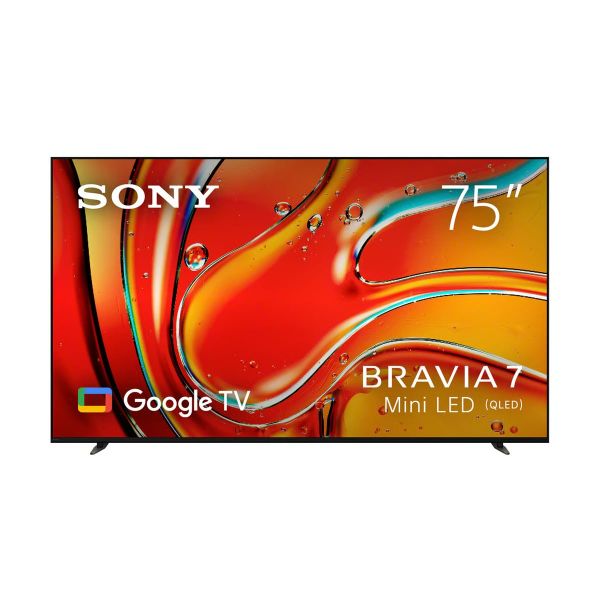 TV Sony 75-inch 4K QD-MiniLED K-75XR70M2 ( Bravia 7 ), Google TV, 120 Hz, Loa 40w (2.2 kênh - 4 loa), RGB (RGB Backlight Master Drive Pro), RGB Triluminos Max, AI Processor, XR Contrast Booster 20, Luminance Booster, X-Wide Angle Pro, XR Motion Cl...