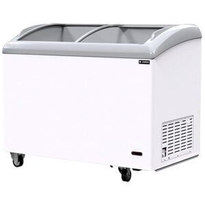 Tủ đông kính cong Sanden intercool SNC-0355, 330L, 1 ngăn đông, 1220x695x920, Gas R290,