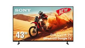 TV Sony 43 -inch 4K K-43S25VM2 - Bravia 2, GoogleTV, 4K Processor X1™, 60Hz / Motionflow™ XR 200,- voice search ,Wi-Fi Certified 802.1150/60 Hz, 220 V – 240 V AC,,Bluetooth: v5.3, model 2025