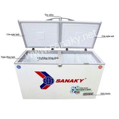 Tủ đông mát Sanaky 365L inverter VH-5699W3 (2 ngăn:1 đông,1 mát, Dàn:Đồng,R600a)