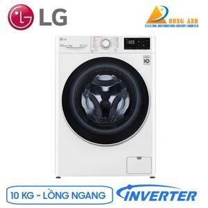Máy giặt LG 10kg cửa trước AI DD™ FV1410S4W1 (Inverter,AI DD™ tối ưu hóa chuyển động,Giặt hơi nước Steam+™,Màu Trắng)