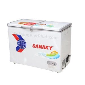 Tủ đông Sanaky 235L VH-2899A1 (1 ngăn đông,2 cánh,Dàn đồng,1080 x 620 x 845)