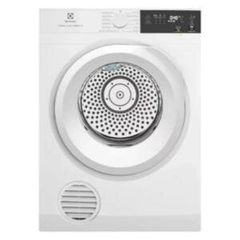 Máy sấy thông hơi Electrolux 9kg EDS904H3WC (Làm mới quần áo mà không cần giặt, Sấy đảo chiều chống nhăn, Chương trình diệt khuẩn chuyên sâu, Cảm biến sấy bảo vệ áo quần, Giảm phai màu đến 80%*, Sấy nhanh cho lượng đồ ít Màu trắng)