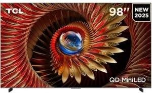 TV TCL 75-inch -MiniLED 4K 75C8K 144Hz -độ sáng 5000 nit, phân vùng 3000+,HDR+B&O Sound,Google TV; HLG HDR 10+; Dolby Vision IQ; Precise Dimming Series upto 512 Zones; AIPQ Pro Processor; Loa Onkyo 2.1 40W Dolby Atmos; Wi-Fi 5 BT5.4 (2025)