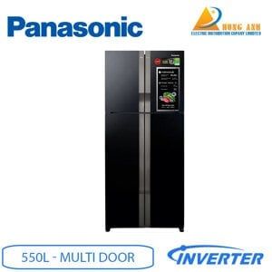 Tủ lạnh 4 cánh Panasonic 550L NR-DZ601YGKV(Màu sắc:Đen ánh sao; đá tự động; đông mềm, nanoX; CSPF=1.80