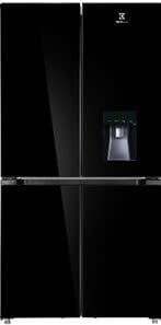 Tủ lạnh Electrolux UltimateTaste 4 cánh 563L EQE5755A-B ( lấy nước ngoài, ngăn chuyển đổi linh hoạt 3 cấp độ ( -2°C, 0°C và 3°C,), công nghệ làm lạnh Cooling360, cấp đông nhanh, khử mùi than hoạt tính. Màu đen)