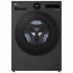 Máy giặt cửa trước LG Inverter 12kg FX1412S3KAV ( tự động phân bổ giặt xả, tự động nhận diện loại vải, giặt nhanh 39p, giặt hơi nước, thiết kế nguyên khối. Màu đen nhám)