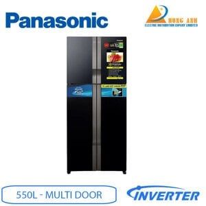 Tủ lạnh Panasonic 550L inverter NR-DZ601VGKV(Màu sắc:Đen ánh sao, 4 cánh, cấp đông mềm, Econavi, Blue Ag+). CSPF=1.80