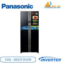Tủ lạnh Panasonic 550L inverter NR-DZ601VGKV(Màu sắc:Đen ánh sao, 4 cánh, cấp đông mềm, Econavi, Blue Ag+). CSPF=1.80