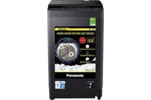 Máy giặt Panasonic 10kg cửa trên NA-F10S10BRV(700v/p,Hệ thống ActiveFoam,Super Clean,nắp chống sập, màu đen)