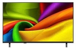 TV LG 85-inch 4K85NU855BPSA- webOS 26, 60Hz, Voice Seach; Bộ xử lý α7 AI Processor 4K Gen9 ; Loa 20W, âm thanh vòm AI Sound Pro (11.1.2 kênh) ,Nút AI mới, điều khiển giọng nói, thao tác kéo thả trên AI Magic Remote, 2 chân 2 bên (2026)