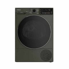 Máy sấy quần áo Heatpum 10kg Hitachi TD-100XFVEM - Màu xám - Khử trùng bằng tia cực tím; 14 chế độ sấy; có đèn led trong lồng; Turkey