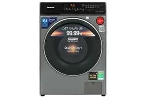 Máy giặt sấy Panasonic Inverter 10kg/6kg NA-S106FC1LV(CN sấy Hybird Dry bảo vệ sợi vải, diệt khuẩn, AI smart wash). Màu xám