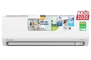 Điều hòa Daikin KB35ZVMV 2025 - Inverter 1.5HP; độ ồn 36 dB(A), kiểm soát độ ẩm (humi comfort), làm lạnh nhanh (powerful) CSPF: 5.40 (dàn nóng)