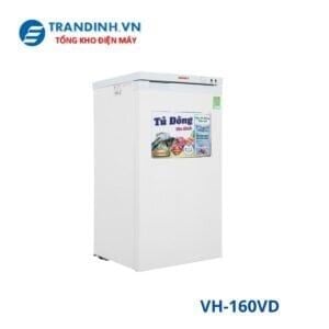 Tủ đông đứng Sanaky 118L VH-160VD(1 ngăn đông,1 cánh,Dàn Nhôm). KT: 554x573x1056
