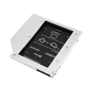 Khay đựng ổ cứng Laptop mỏng (Caddy bay) Orico M95SS 2.5” SSD/HDD Sata 3, 5Gbps.