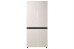 Tủ lạnh 4 cánh LG thiết kế âm tường, màu be, 510 lít F51EG ( thiết kế âm tường tiết kiệm không gian, inverter tiết kiệm điện năng, Multi Ari Flow phân bổ đều không khí lạnh, ngăn điểu chỉnh nhiệt độ linh hoạt theo từng loại thực phẩm, mặt gương mờ...