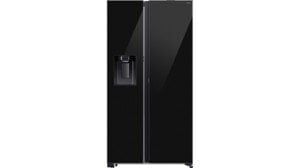 Tủ lạnh SBS Samsung 634L RS80F65J2BSV - Mở cửa 1 chạm, lấy nước và đá ngoài. Mặt gương soi. CSPF 1.43; 625 kWh/năm