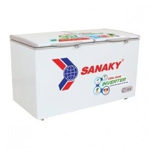 Tủ đông mát Sanaky 270L inverter VH-3699W3(2 ngăn:1 đông 1 mát,2 cánh,Dàn đồng,R600a,1215*620*845)
