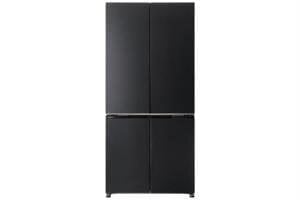 Tủ lạnh 4 cánh Panasonic 450L NR-XZ550CWKV, AI Econavi và Inverter, kháng khuẩn Ag Clean 99,9%, Đông mềm chuẩn -3°C, Màu: đen thép, thiết kế âm tường, Kích thước: Ht×W×D (C×R×S): 1790-810-650.