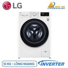 Máy giặt LG 10kg cửa trước AI DD™ FV1410S4W1 (Inverter,AI DD™ tối ưu hóa chuyển động,Giặt hơi nước Steam+™,Màu Trắng)