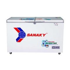 Tủ đông Sanaky 270L inverter VH-3699A3 (1 ngăn đông,2 cánh,Dàn đồng, R600a,1215*620*845)