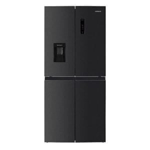 Tủ lạnh 4 cánh Hitachi 464L HR4N7520DSWDXVN - Thép không gỉ sẫm - Ngăn đá dưới 175L; Ngăn đa năng Selectable Zone 18L Đông mềm -3°C; Nước ngoài; CSPF 1.81; 437 kWh/năm; 795x1800x735