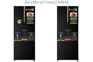 Tủ lạnh Panasonic 417L Inverter NR-BX471GPKV(Màu đen, ngăn đá dưới, cấp đông mềm, lấy nước ngoài).CSPF CSPF 1.86