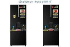 Tủ lạnh Panasonic 417L Inverter NR-BX471GPKV(Màu đen, ngăn đá dưới, cấp đông mềm, lấy nước ngoài).CSPF CSPF 1.86
