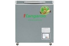 Tủ đông Kangaroo 90L Nano kháng khuẩn KGFZ150NG1, 1 ngăn – 1 cánh, màu ghi sần, 626x559x755